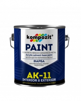 Краска для бетонных полов АК-11