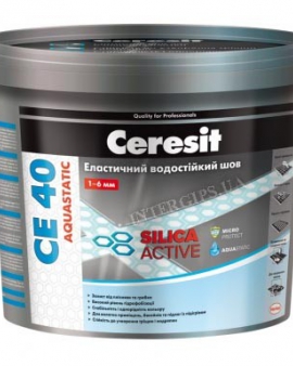 Ceresit СЕ 40 эластичный водостойкий шов до 5 мм абрикосовый (2кг)