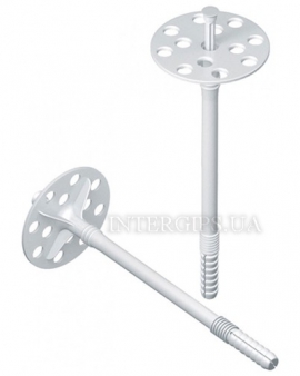 Дюбель для термоізоляції з пластиковим стрижнем К1-100x10М