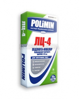 Полимин ЛЦ-4 (25 кг) Самовыравнивающийся раствор 