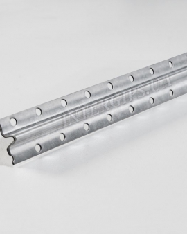Рейка маячна штукатурна оцинкованая 6ммx2,5м  (0,30мм)