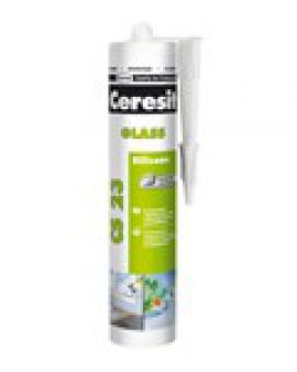 Герметик Ceresit Glas для стекла (белый) 280мл