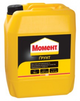 МОМЕНТ (5 л) Грунтовка глубокого проникновения CERESIT