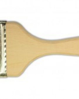 Кисть флейцевая, деревянная ручка, 30/14 Украина