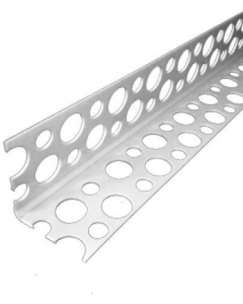 Уголок ПВХ перфорированный 2,5м  (вторичка)