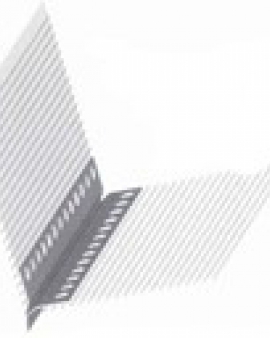 Уголок ПВХ капельный с защитной пленкой 145 2,5м