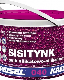 SILINT - PUTZ  Силикатно – Силиконовая штукатурка База А  1.5мм Барашек 25 кг Крайзель