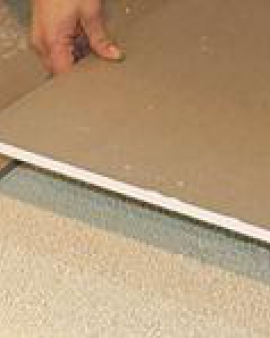 Гипсокартон напольный 1500х800х12,5мм KNAUF