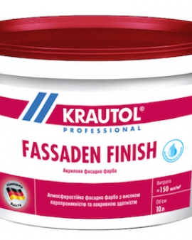 Krautol Fassaden Finish (стирол-акрилова  фарба) 10 л