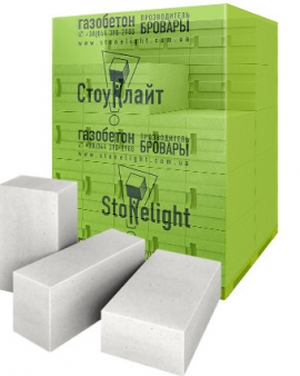 Газоблок D500 600x100x200 Стоунлайт