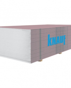 Гипсокартон огнестойкий KNAUF 12,5мм*1,20*2,5м