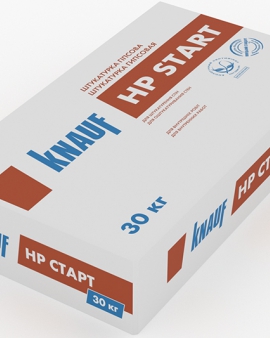 Кнауф HP СТАРТ (30кг) - Штукатурка ХП Старт KNAUF  