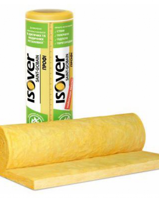 Утеплитель Isover Профи 1220*5000*50мм (12,20 кв.м/рул)
