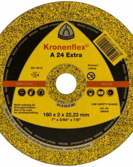 Диск відрізний по металу 180х2,0х22 мм Klingspor