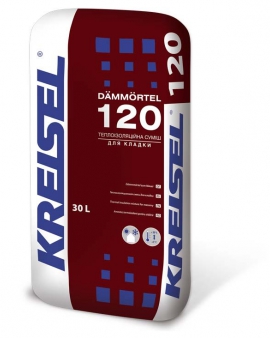 120 Dammortel (30 кг.) КREISEL - Термоизоляционная кладочная смесь