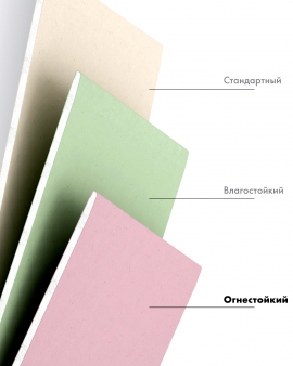 Гипсокартон (стеновой) KNAUF 1,20х3,0х12,5 мм