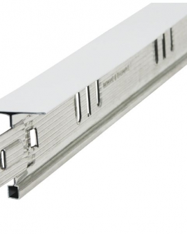 Профиль поперечный 0.6 м Prelude 15mm белый Microlook