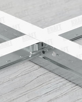 Профиль KRAFT Nova Т-24 (0,6) 25x24мм RAL9003