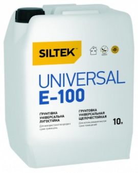 E-100 Грунт проникаючий плівкоутворюючий прозорий (10л) Siltek