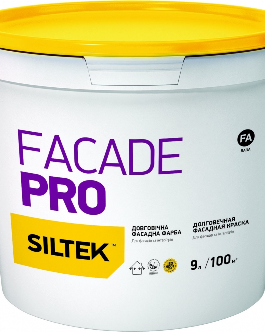 Faсade Pro База А Краска атмосферостойкая 9 л