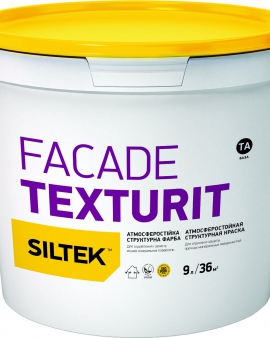 FasadeTexturit База А Атмосферостійка  структурна фарба 9л    
