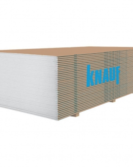 Гипсокартон напольный 1500х800х12,5мм KNAUF