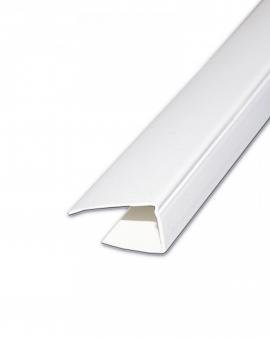 Уголок ПВХ торцевий 12,5ммx3,0м (первичка)