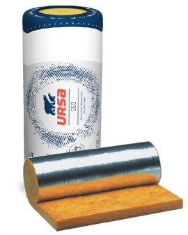 Минеральная вата М-11 F-50 фольгированная 50мм 1.2*12,5m 15 м2 URSA
